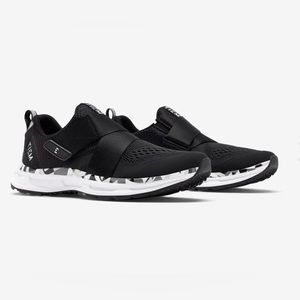 TIEM Slipstream Cycling Shoes - Black Geometric